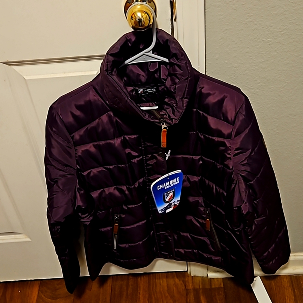 Women's Chamonix Purple Ski Coat size Medium